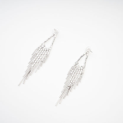 Isabelle crystalembellished drop earrings