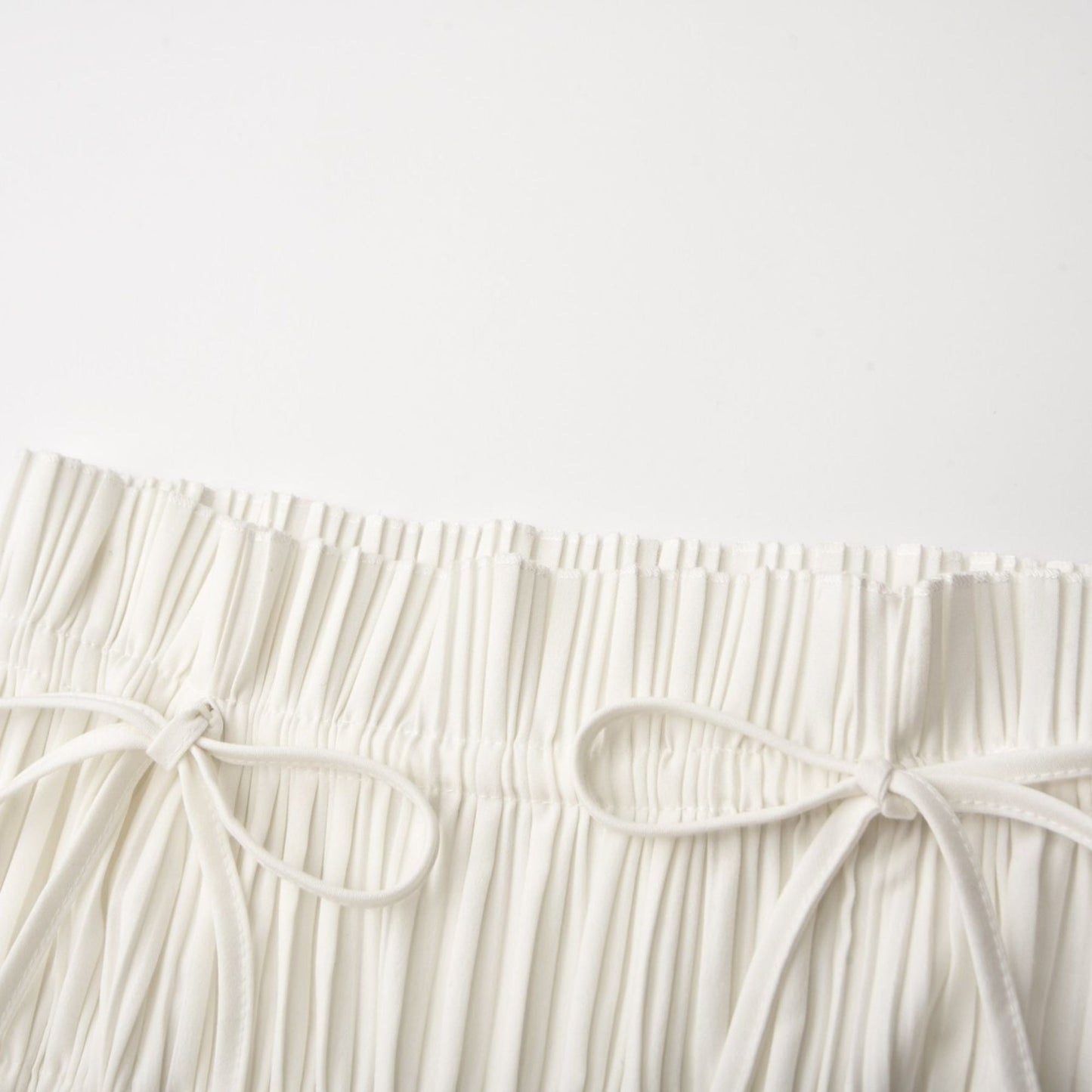 Milisent openback pleated top  skirt matching set
