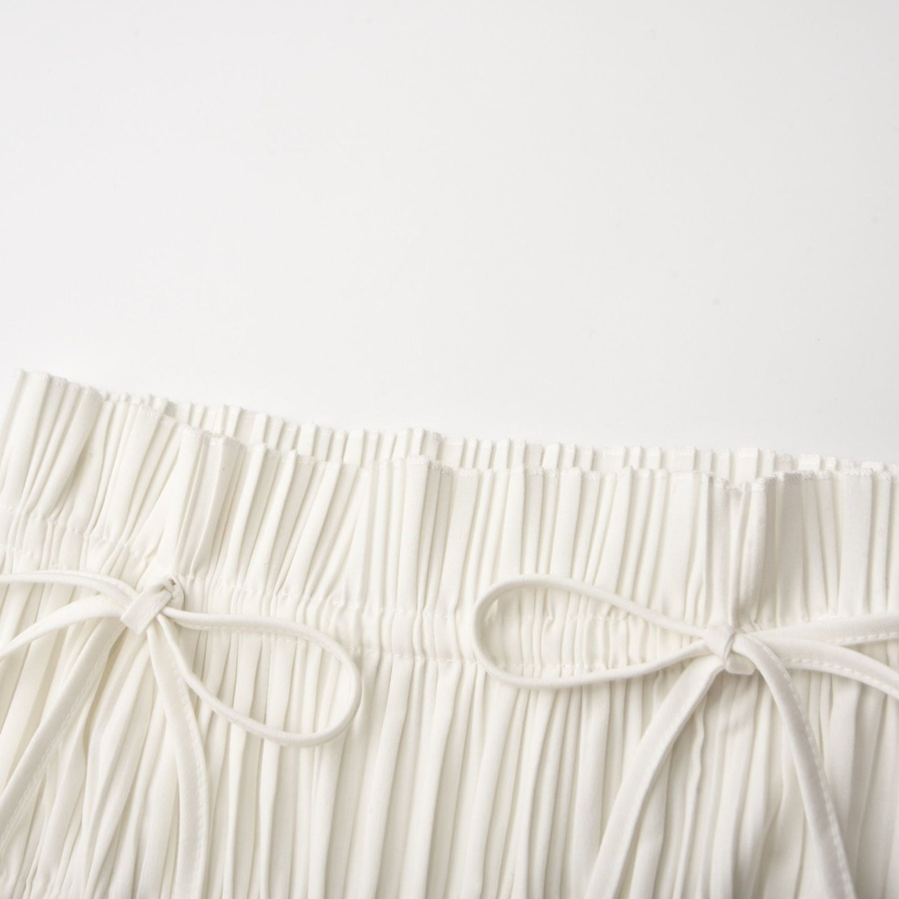 Milisent openback pleated top  skirt matching set