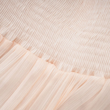 Bérénice lacehem midi dress