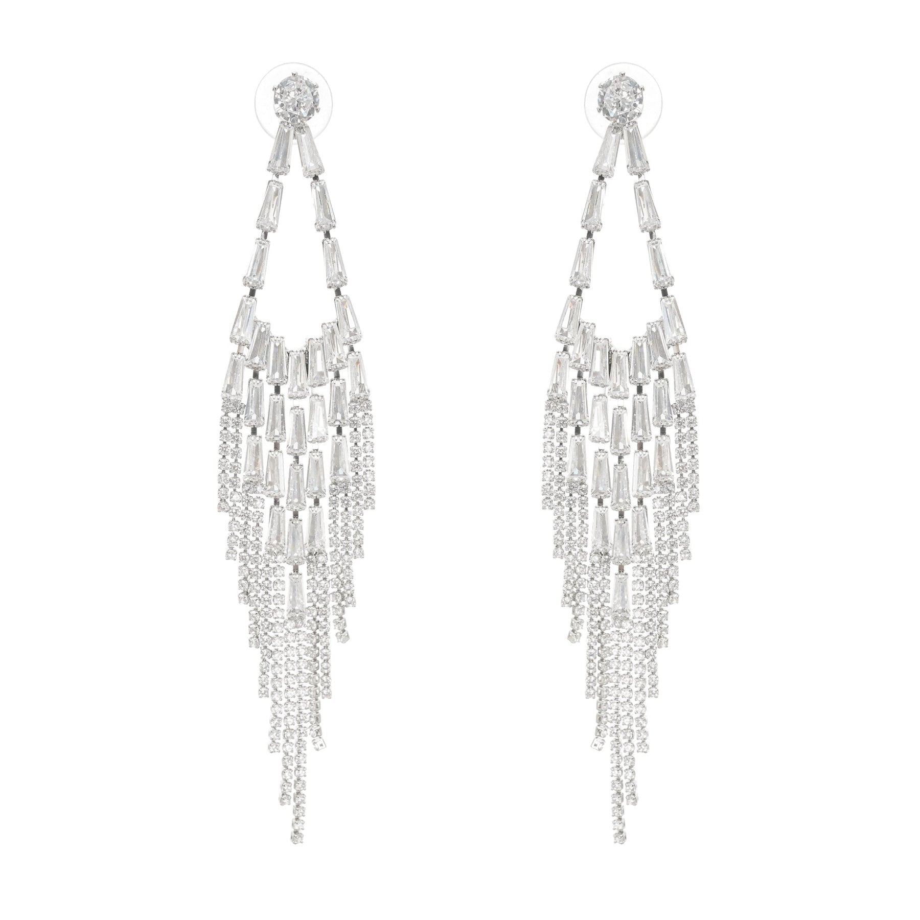 Isabelle crystalembellished drop earrings