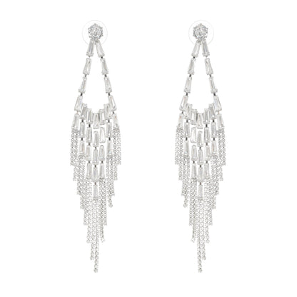 Isabelle crystalembellished drop earrings