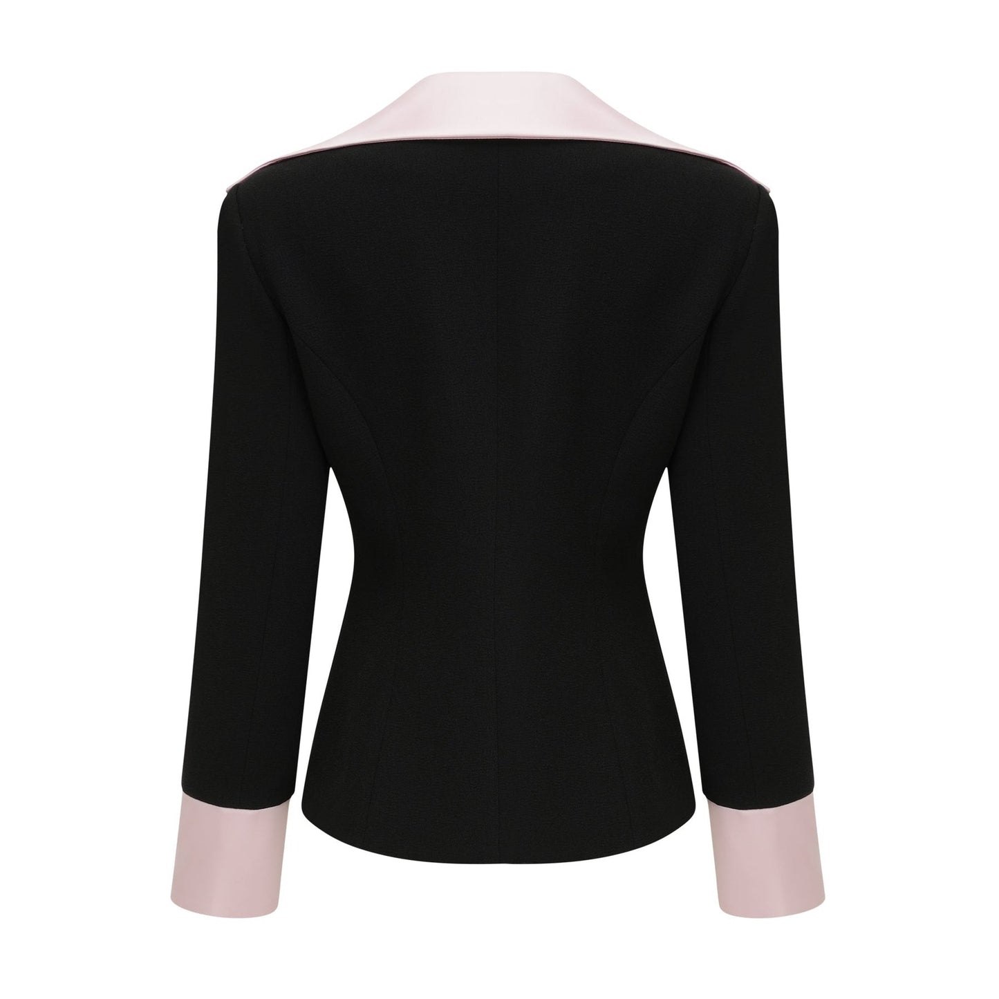 Uaine black jacket  skirt matching set