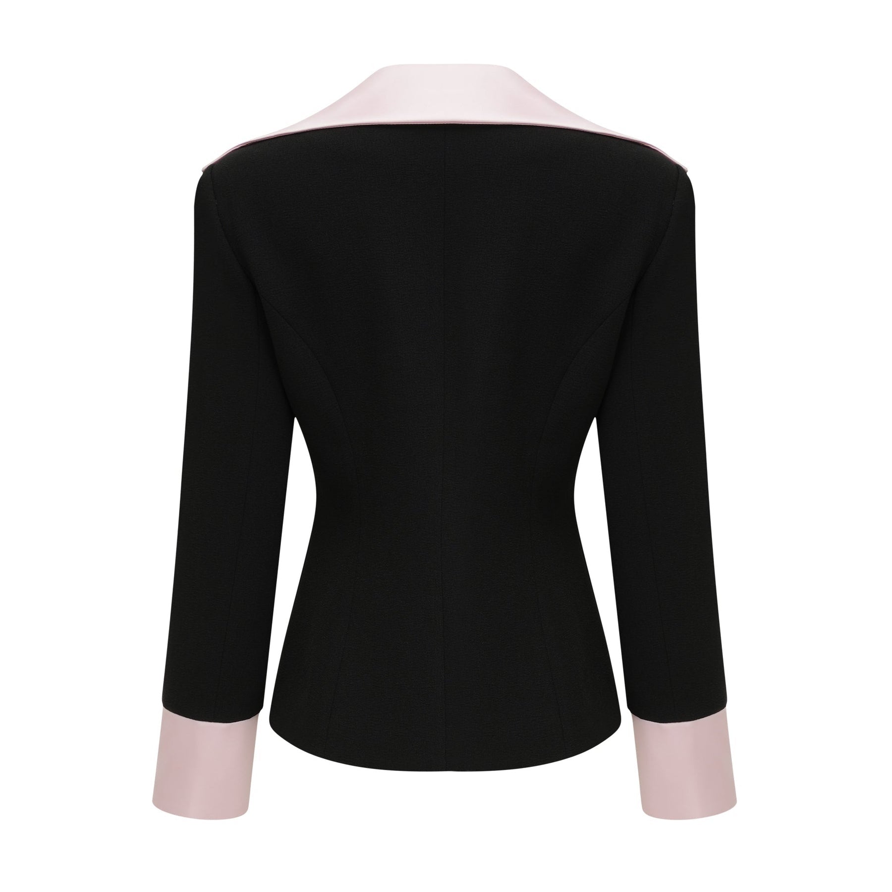 Uaine black jacket  skirt matching set