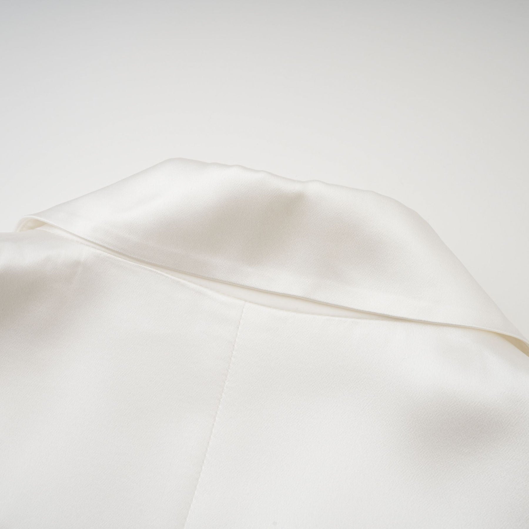 White double breasted blazer named Sylvie on display