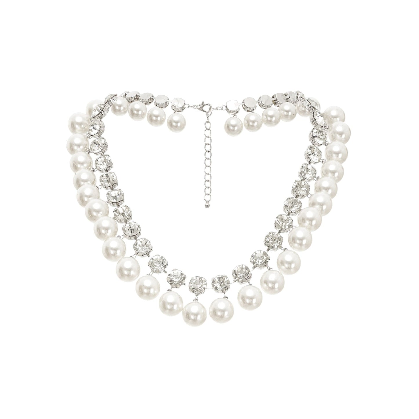 Valérie pearlembellished layered necklace