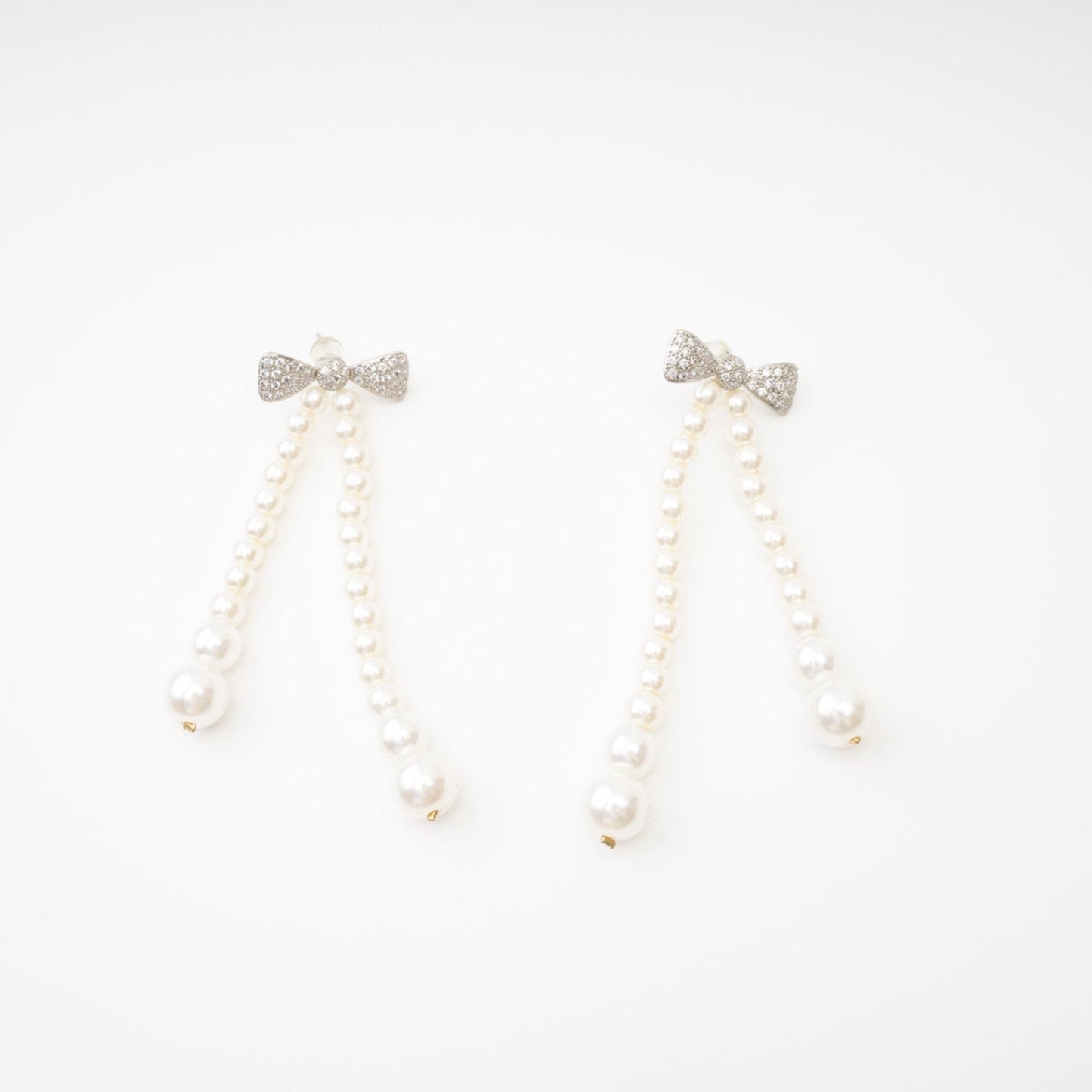 Élodie pearlembellished stud earrings