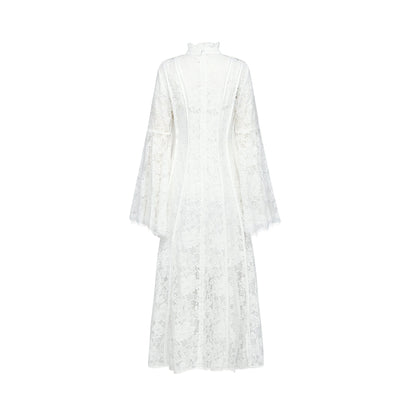Céline lace cutout midi dress