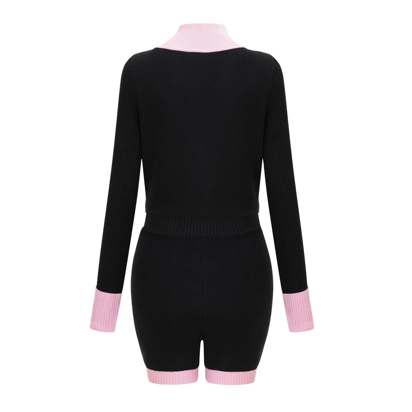 Ondinea black knitted bodysuit