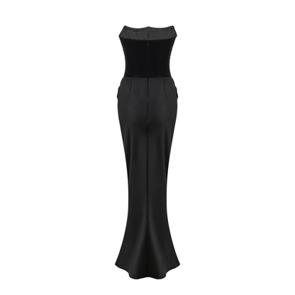 Aurore crystalembellished maxi dress