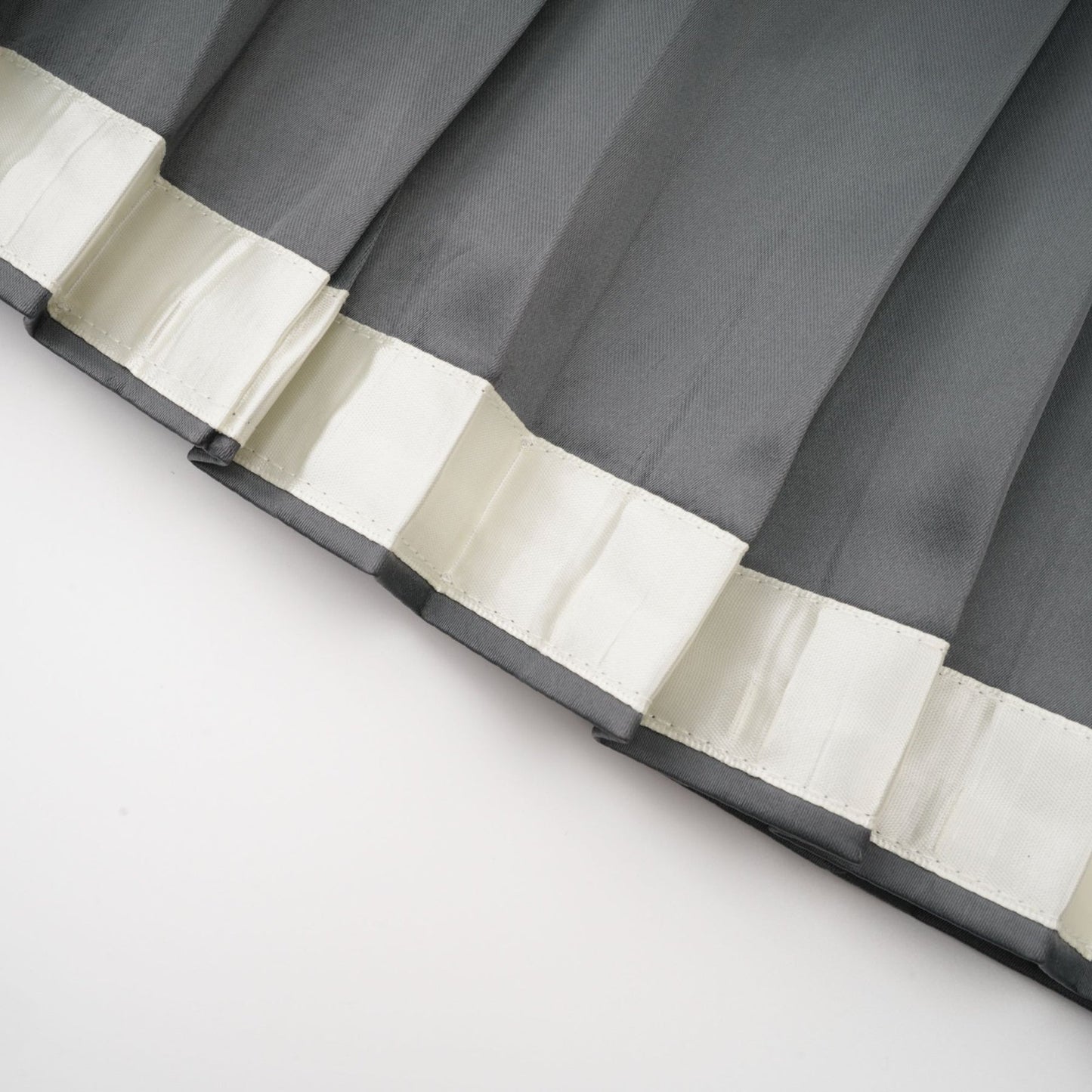 Rosalie colorblocked pleated skirt
