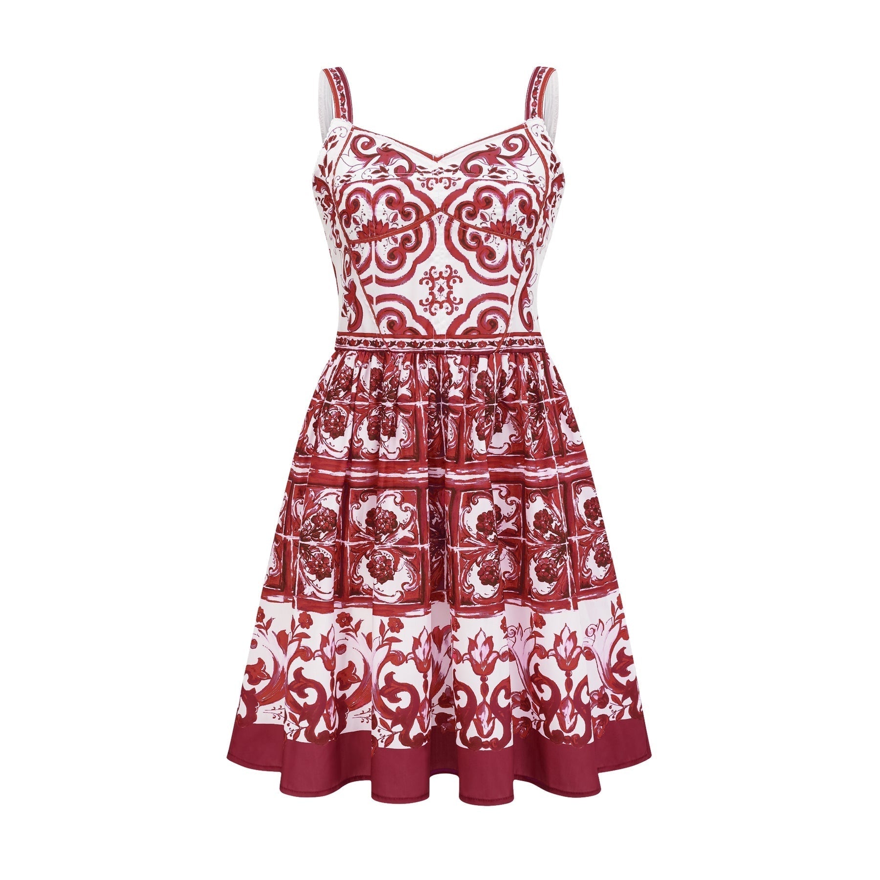 Annika graphicprint sleeveless mini dress