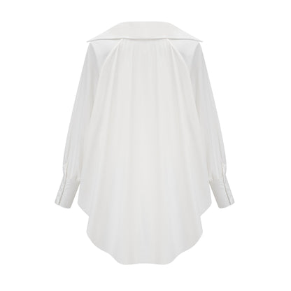 Marion highlow puffed shirt