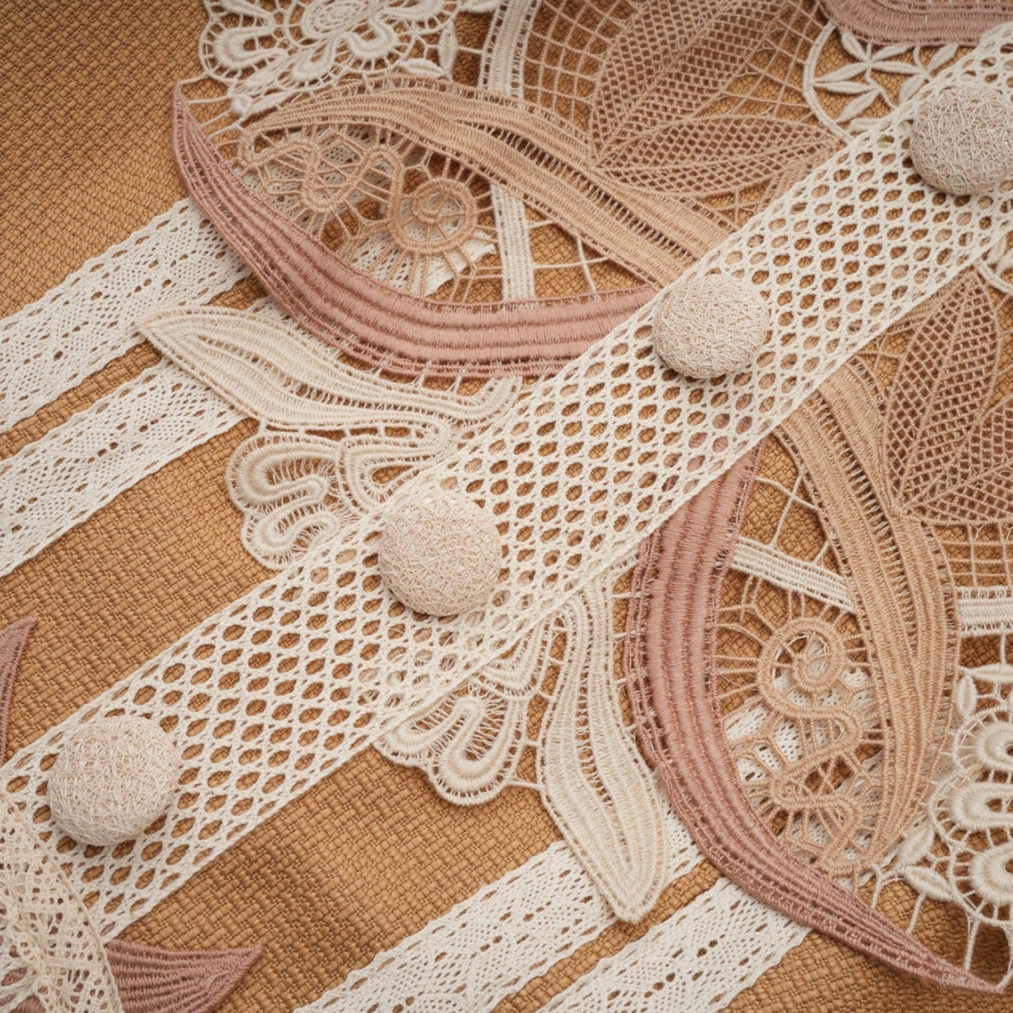 A short white lace dress with a peplum waist and cut out details featuring a fitted bodice and flared skirt
