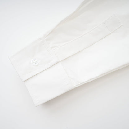 Coline asymmetric ruched shirt