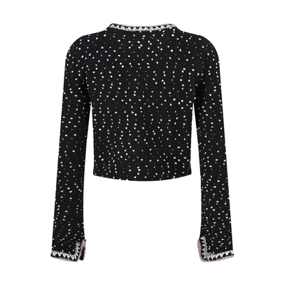 Brooklynn Jacke & Rock Schneeflocken Punkte Set