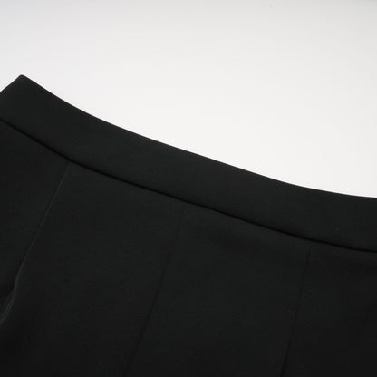 Delphine black embellished jacket  trousers matching set