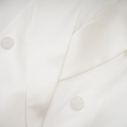 Sylvie white doublebreasted blazer