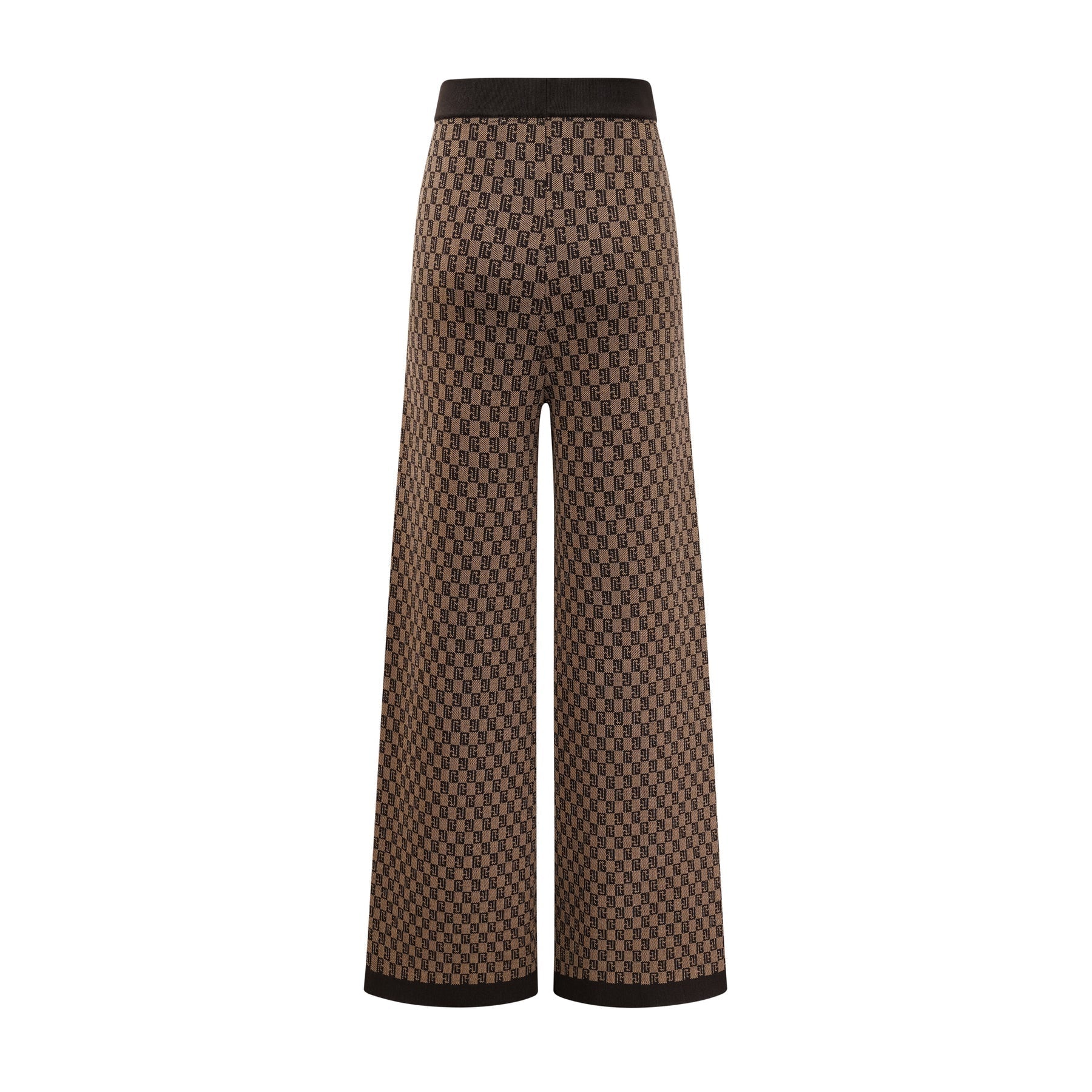 Cyrielle monogramjacquard top  trousers matching set