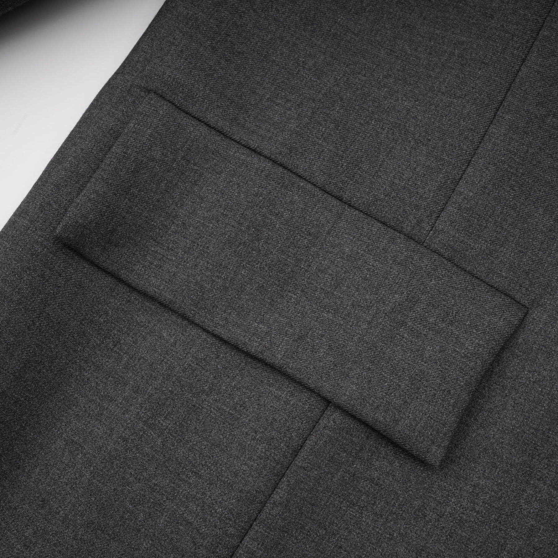 A grey blazer with lace panel details