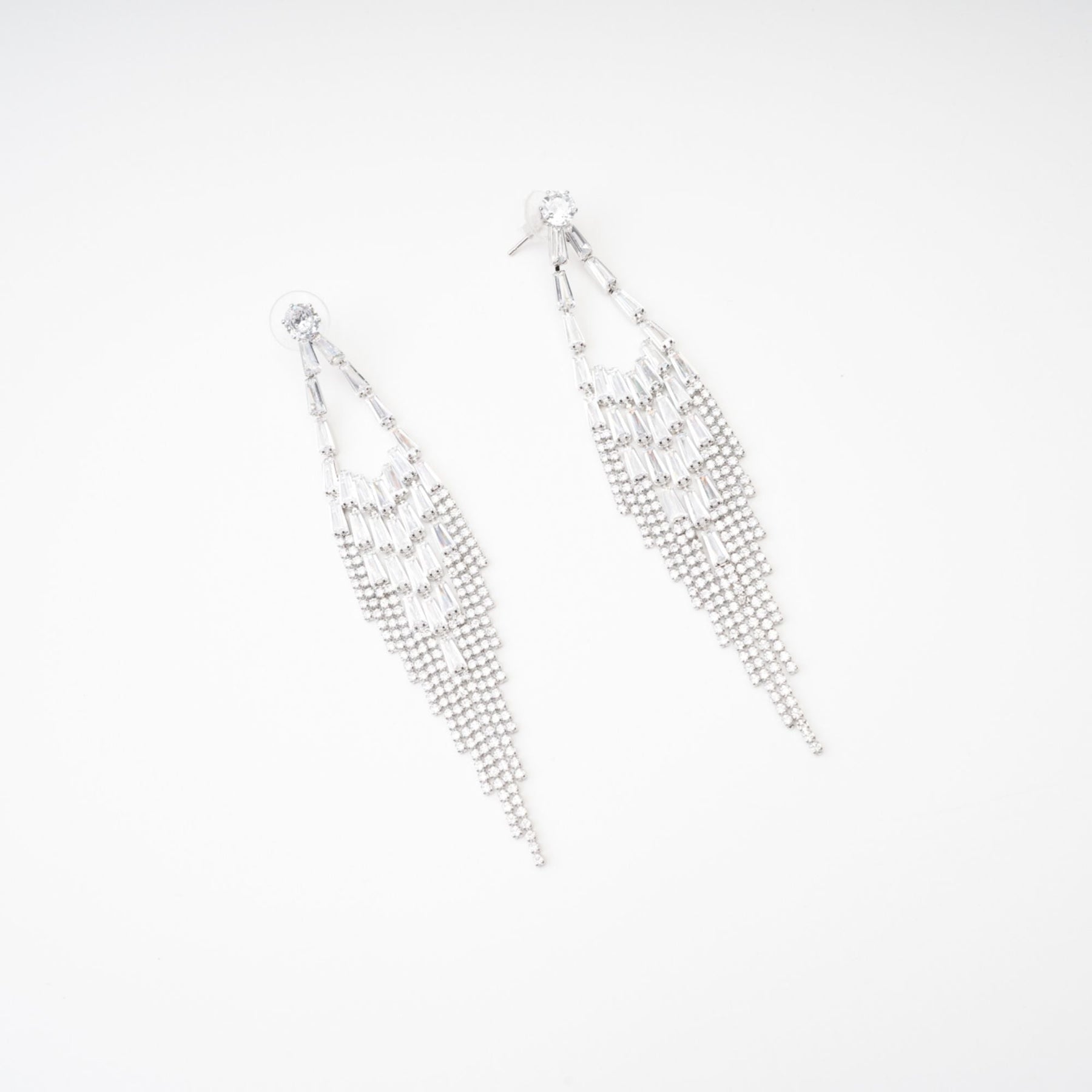 Isabelle crystalembellished drop earrings