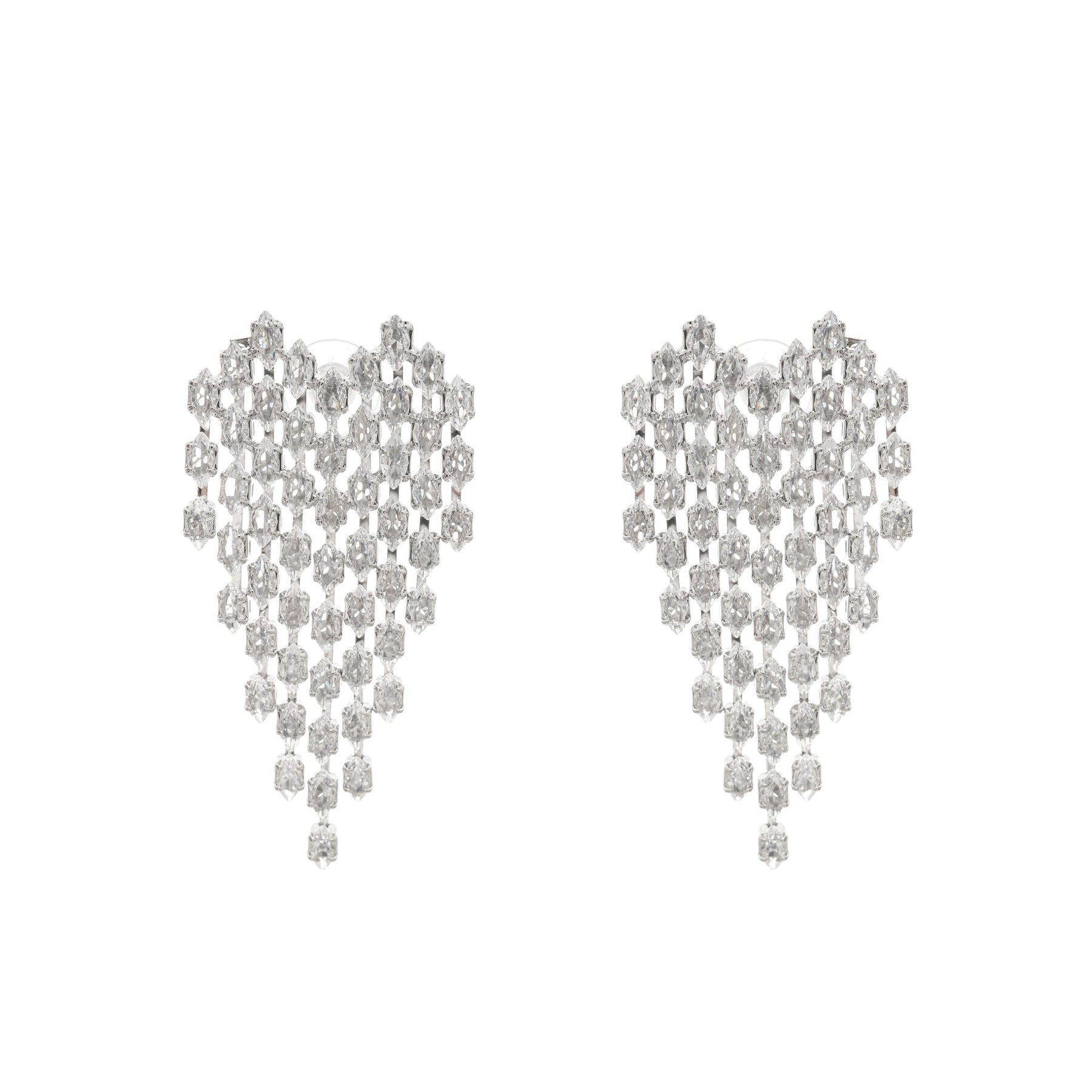 Marie crystal drop earrings