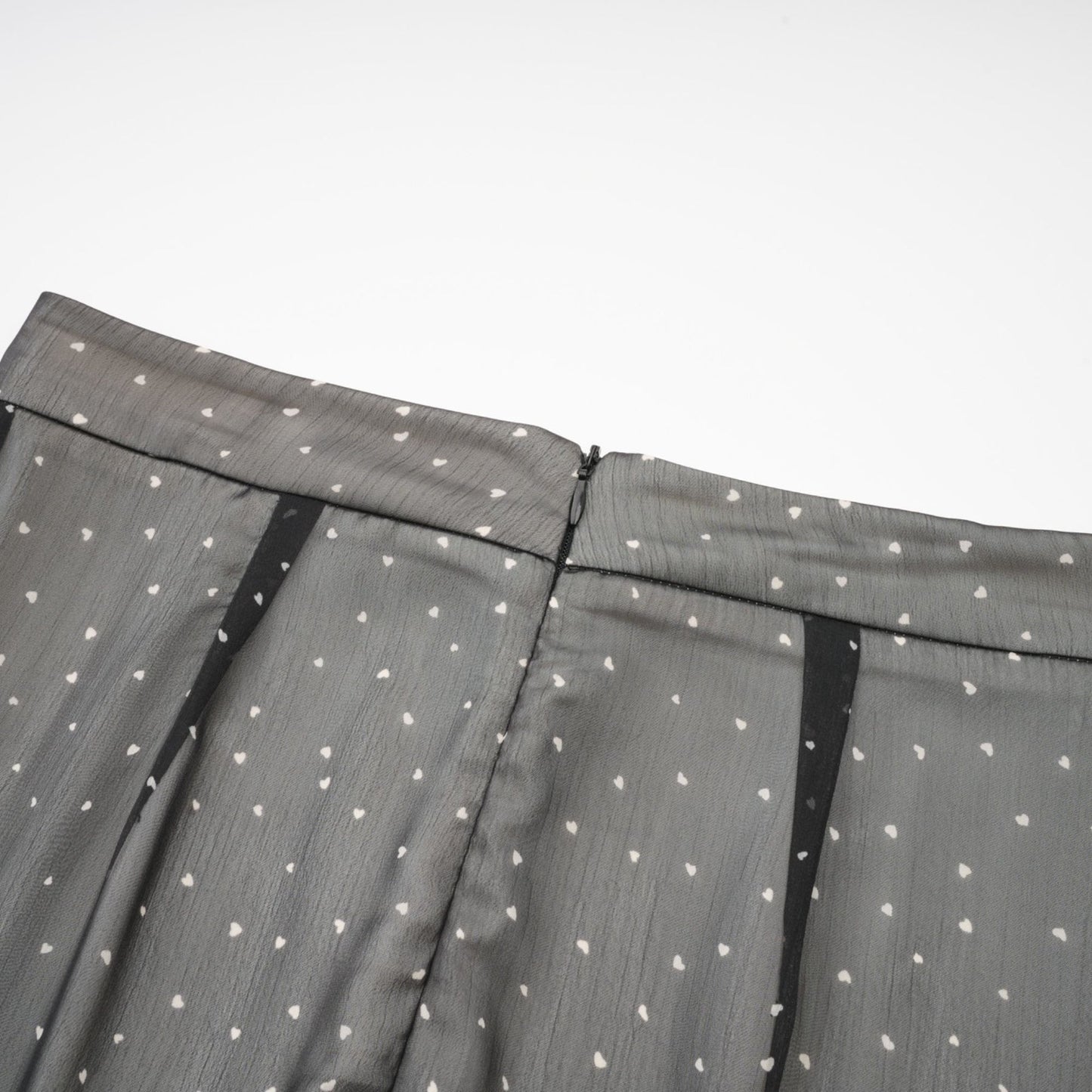 Gisèle tiewaisted polkadot print skirt