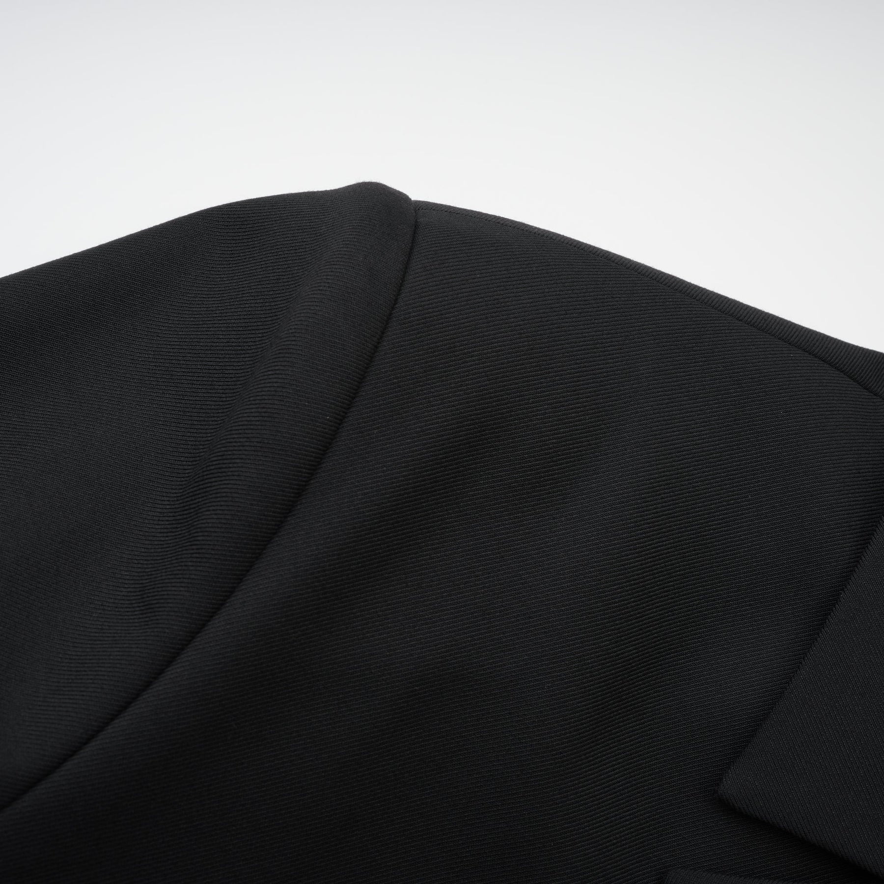 Priscille black doublebreasted wool blazer