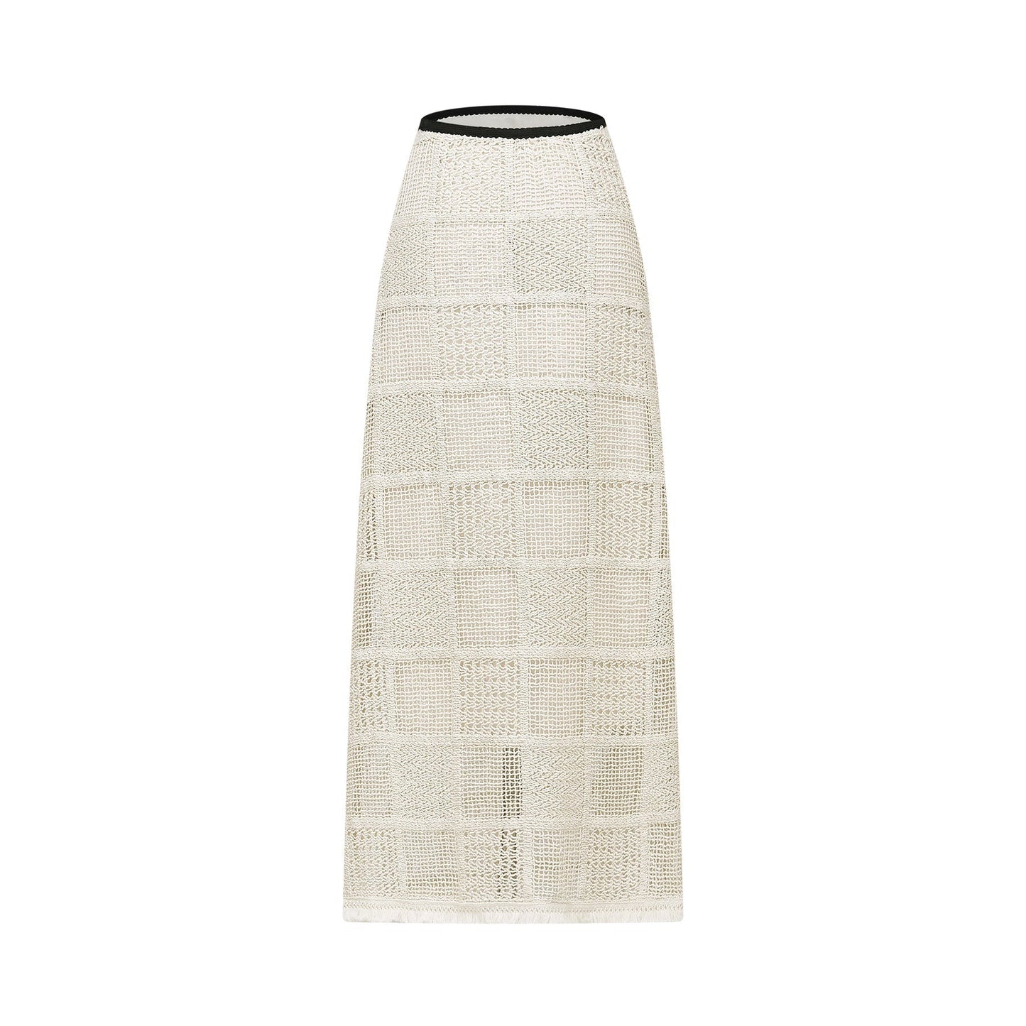 Yvette stretch knitted top  skirt matching set