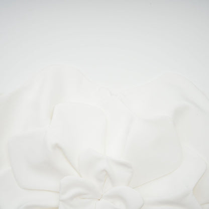 Pénélope white floral offshoulder top