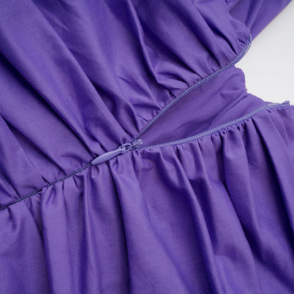 Apolline offshoulder ruched mini dress
