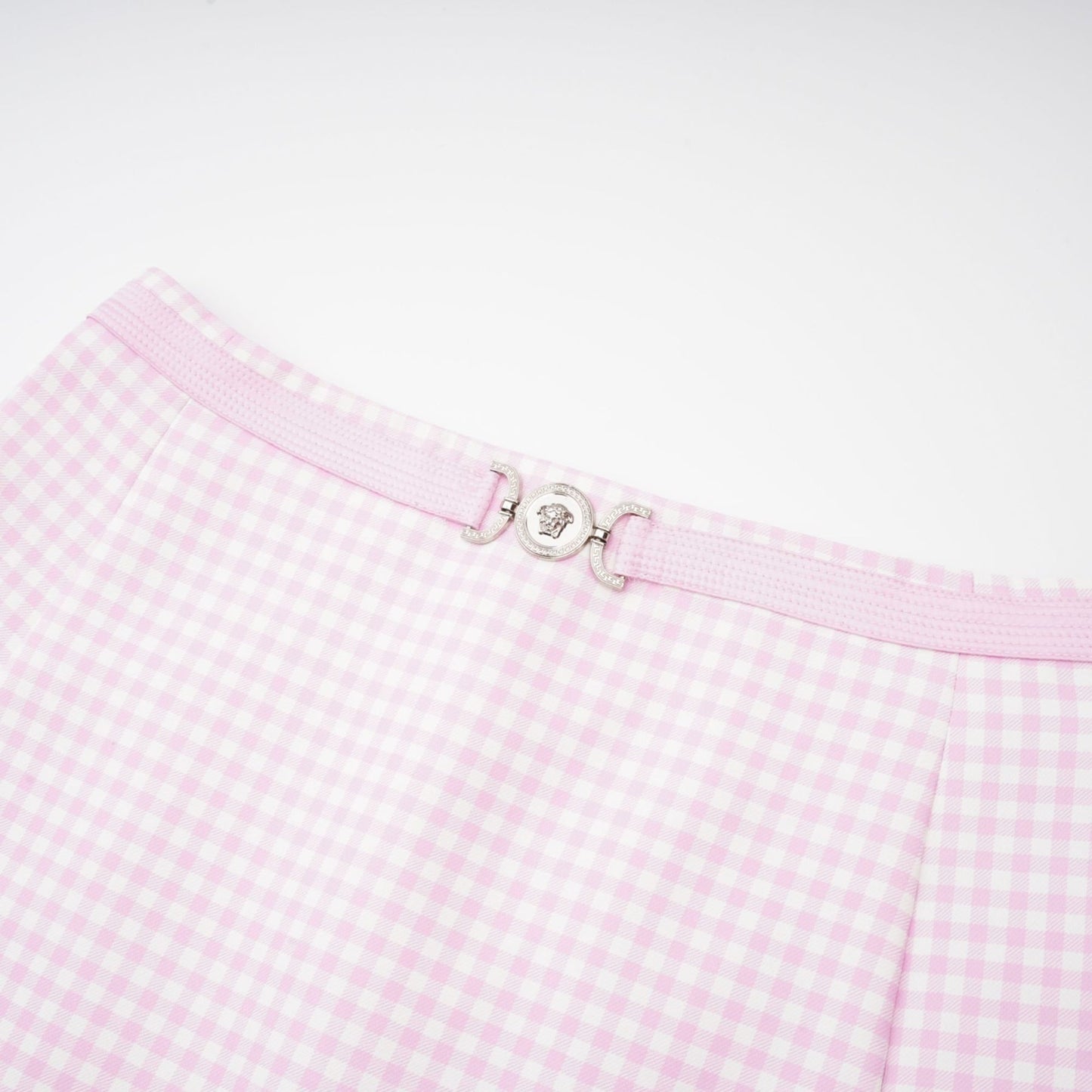 Sandrine ginghamcheck top  skirt matching set