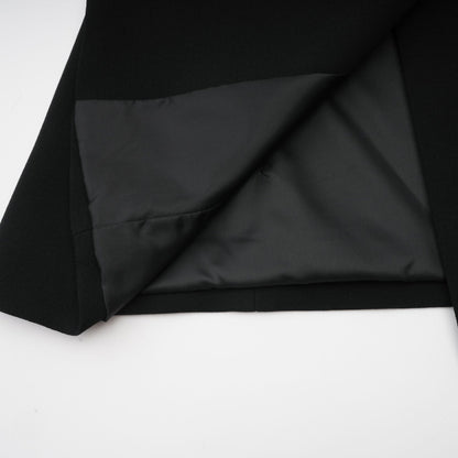 Suzanne black pleated jacket  trousers matching set