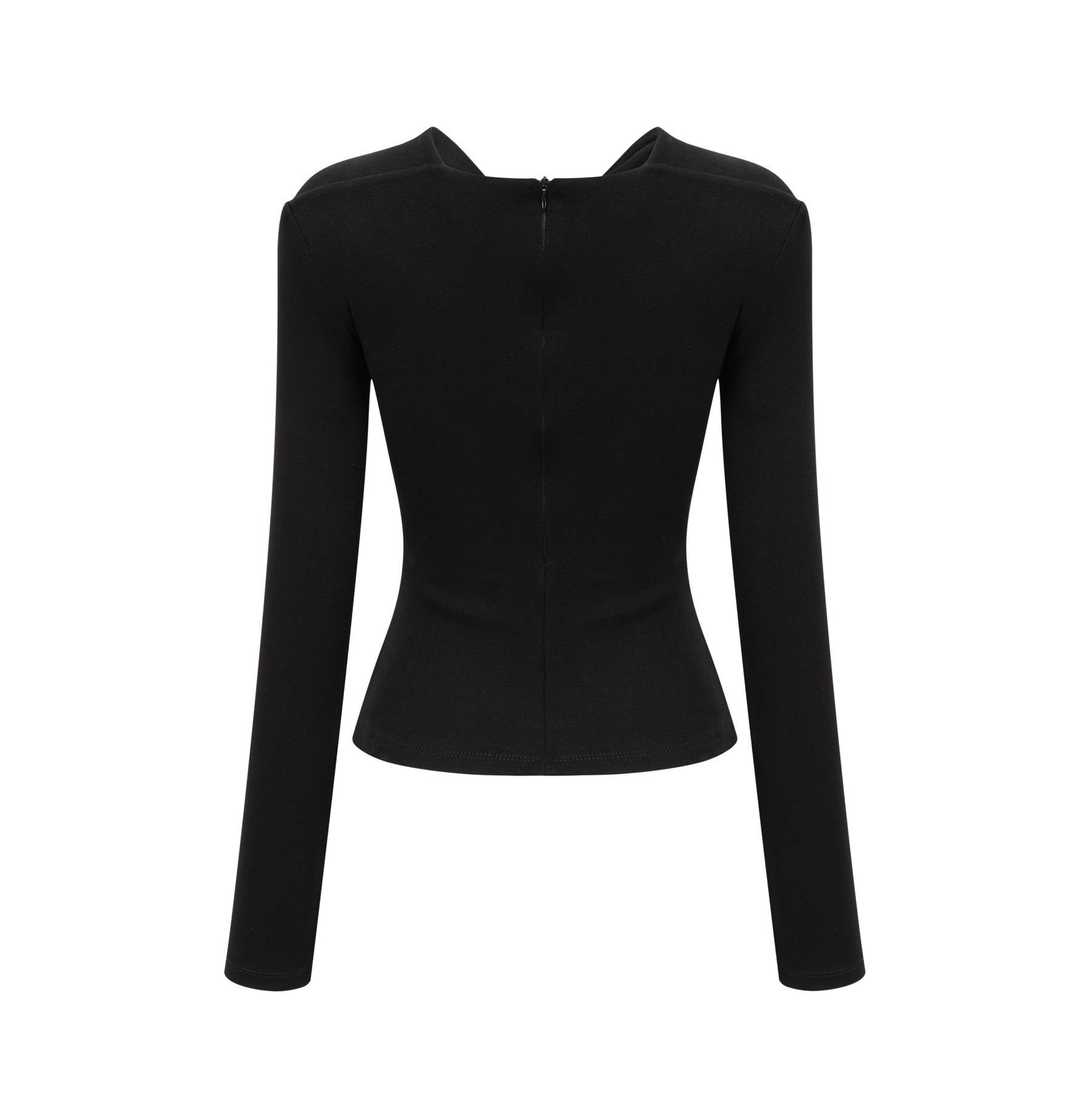 Clarabelle gatheredeffect cutout top