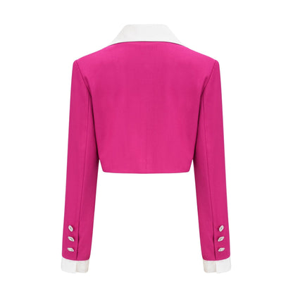 Juliette pink jacket  skirt matching set
