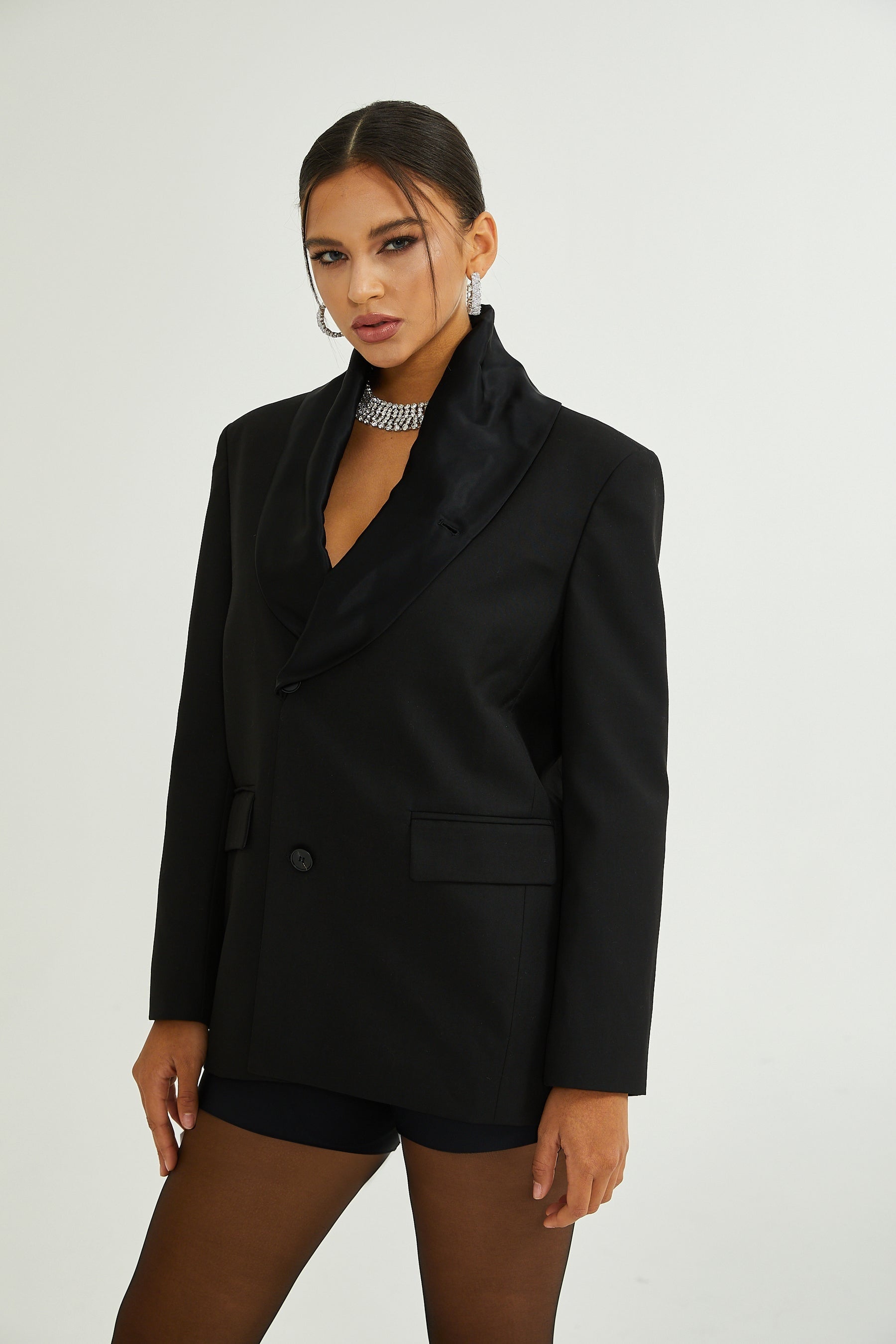 Rosalie shawllapel singlebreasted blazer