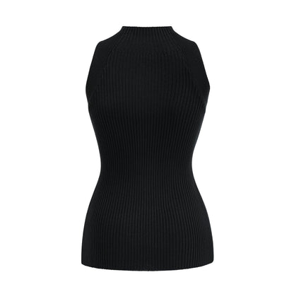 Émilie twistdetail highneck top