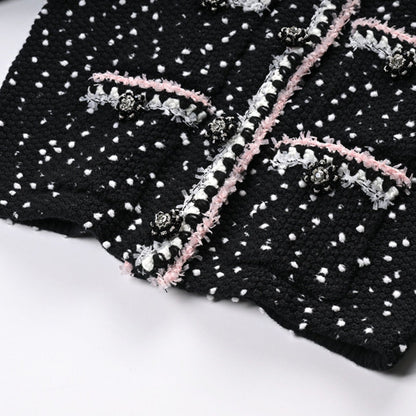 Alizée cropped jacket  skirt matching set