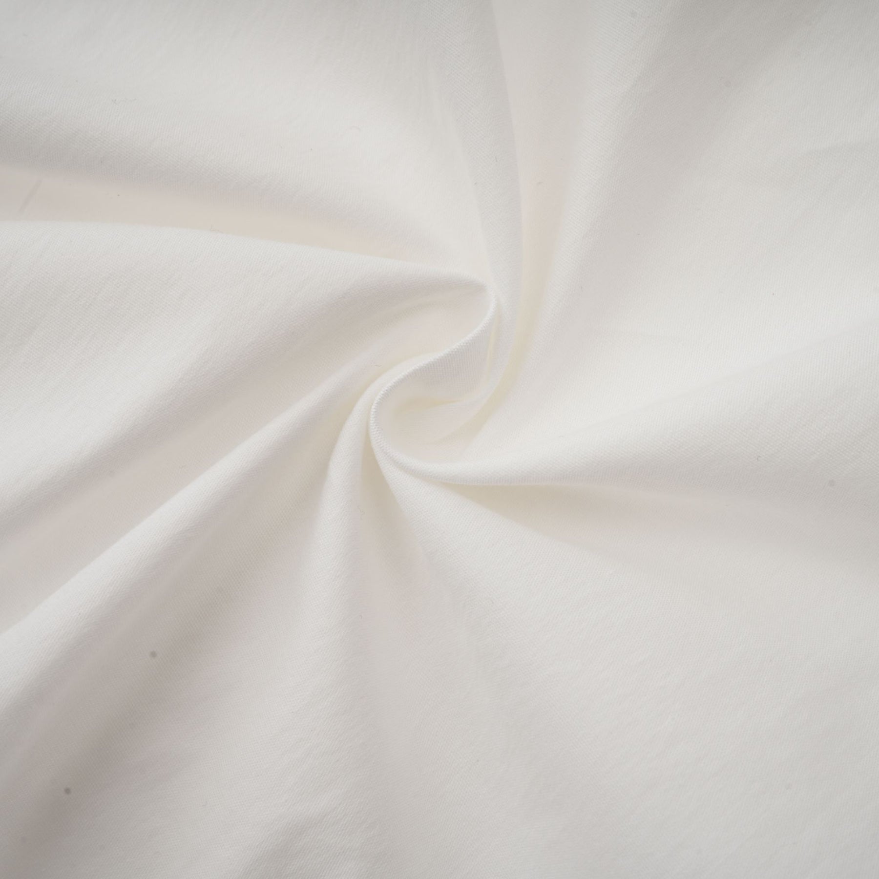 Céleste white pleated scarfcollar shirt