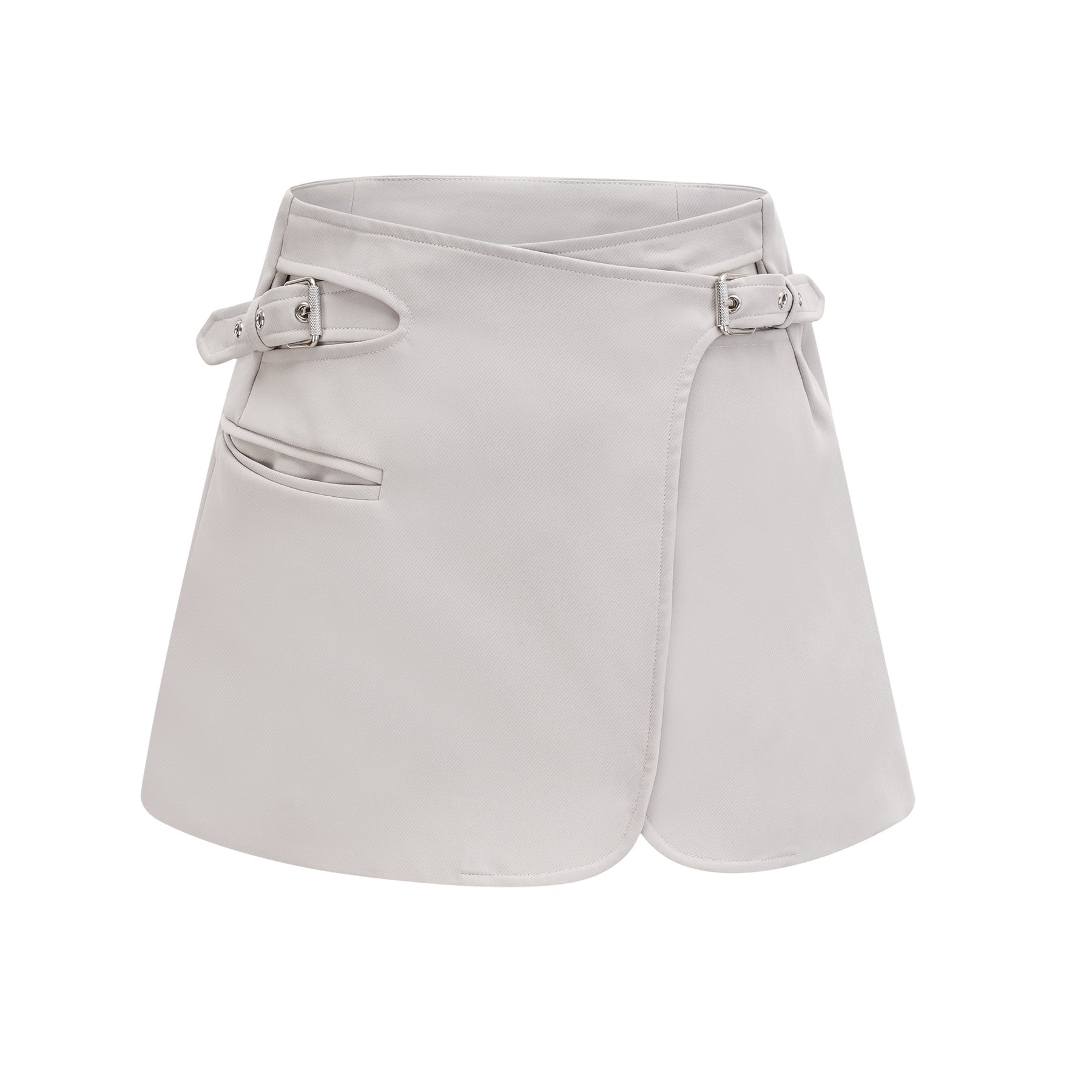 Zoé buckled cropped blazer  skirt matching set