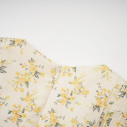 Liane floralprint pleated mini dress