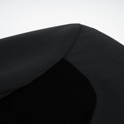 Mireille black panelled jacket