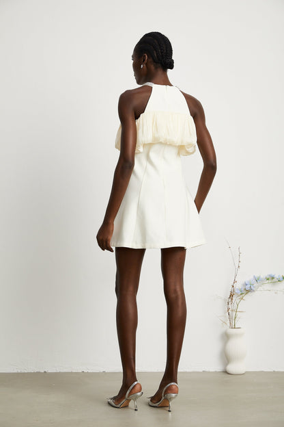 Joséphine crystalembellished sleeveless mini dress