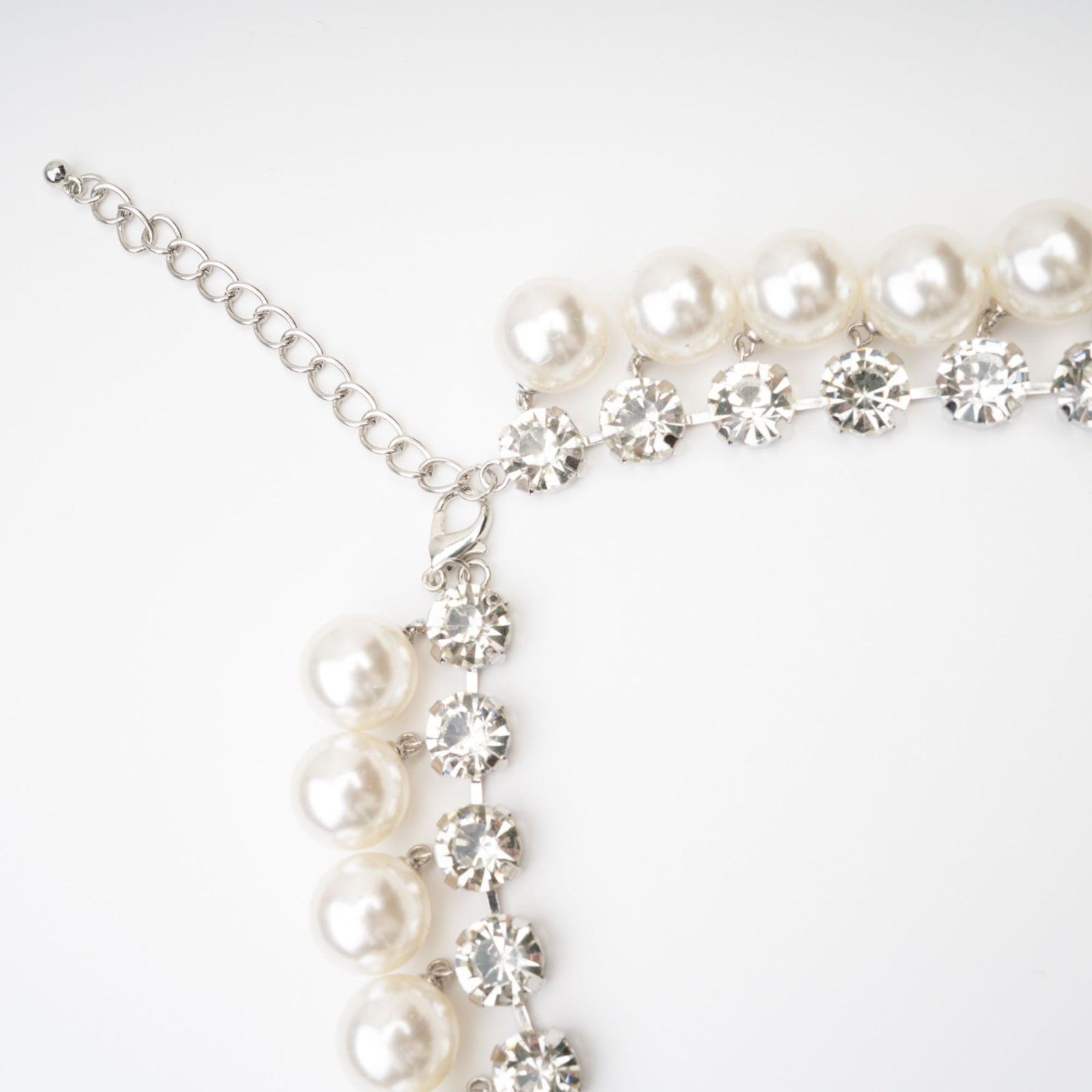 Valérie pearlembellished layered necklace