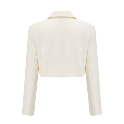 Vivien floralappliqué jacket  skirt matching set
