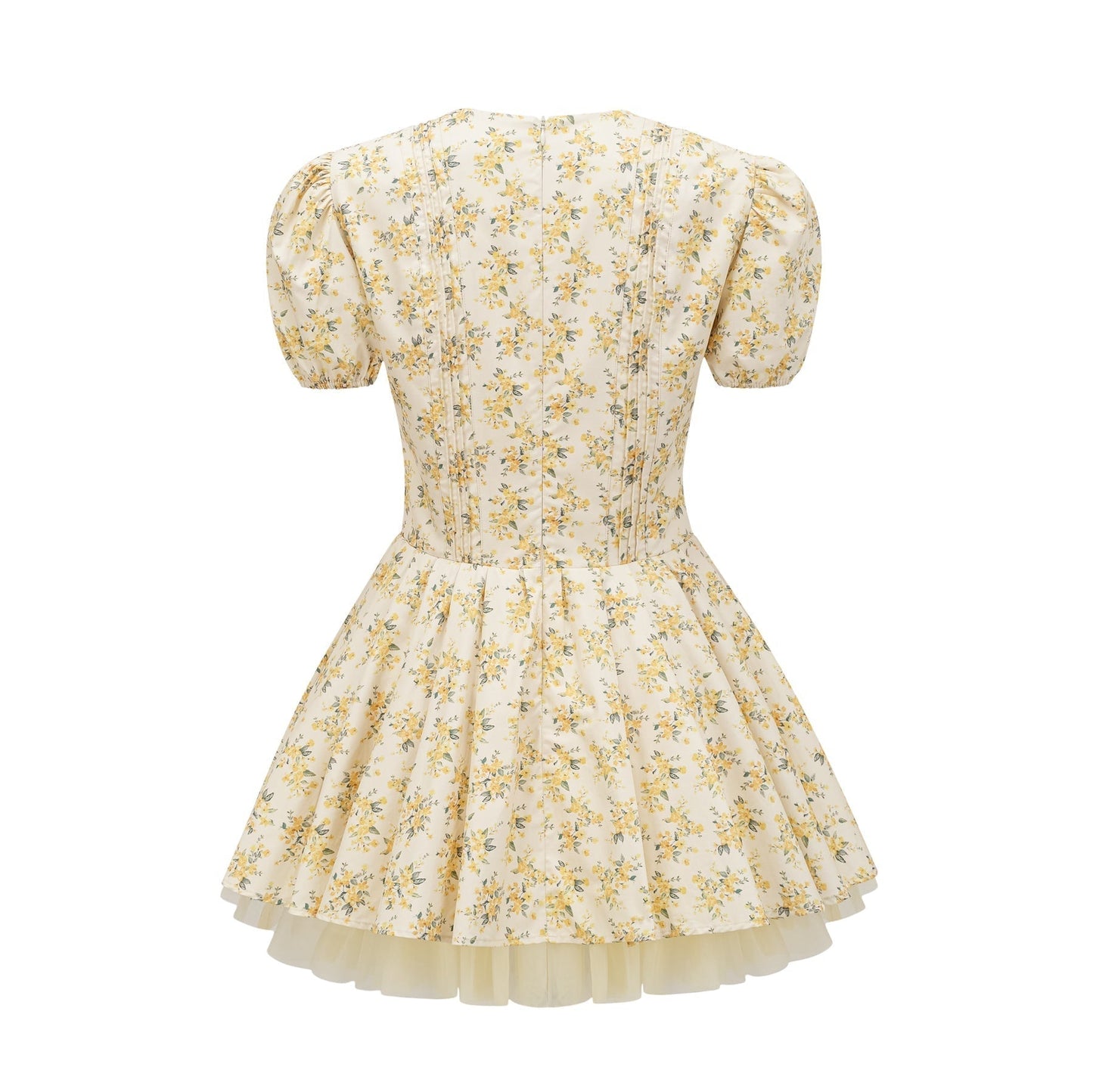 Liane floralprint pleated mini dress