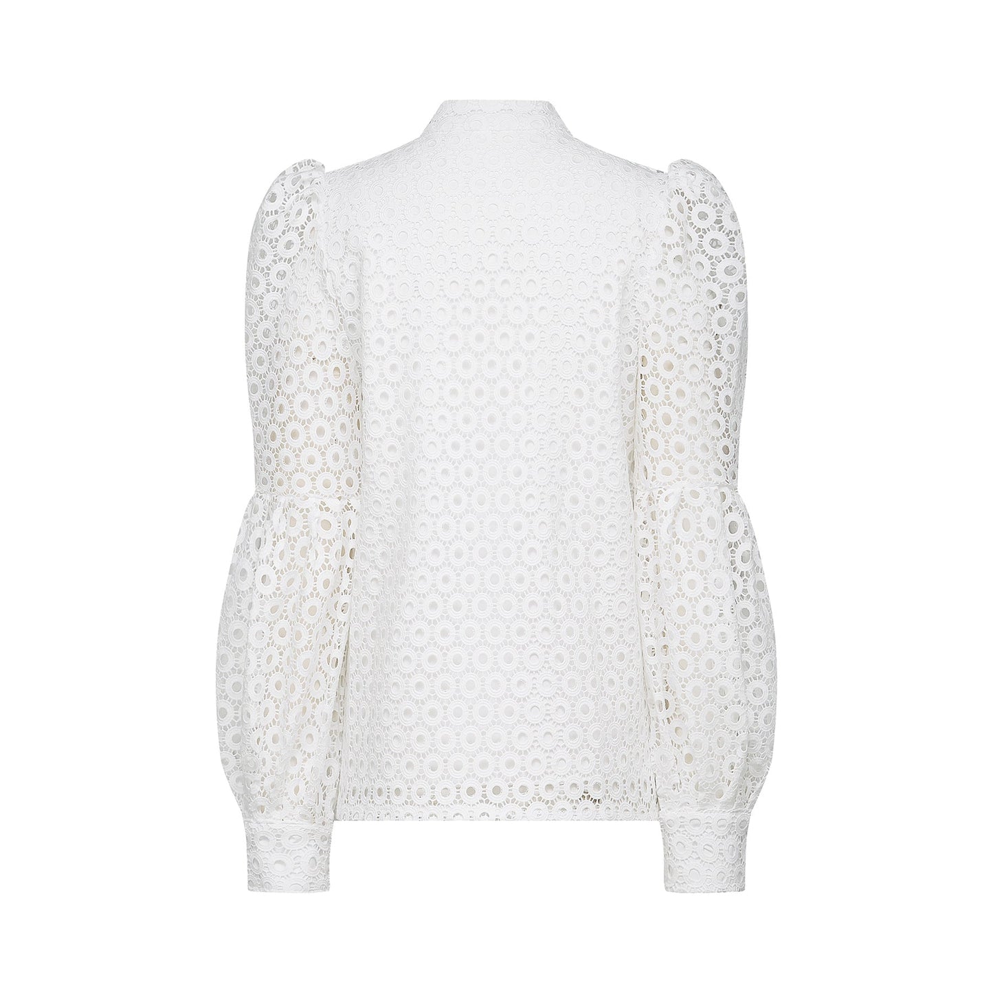 Calla fauxflower cutout blouse  shorts matching set