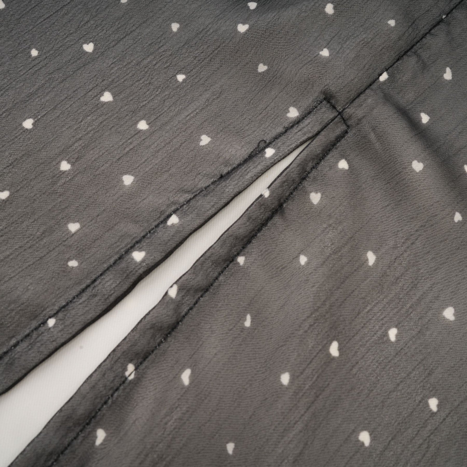 Gisèle tiewaisted polkadot print skirt