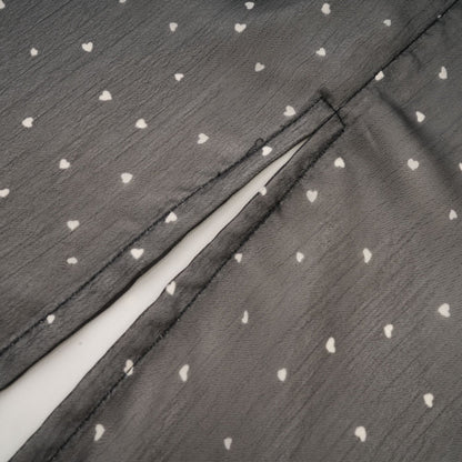 Gisèle tiewaisted polkadot print skirt