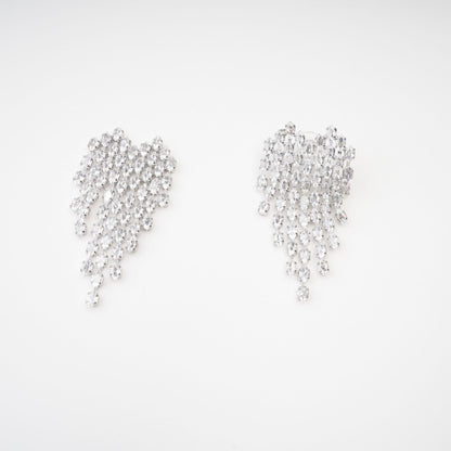 Marie crystal drop earrings